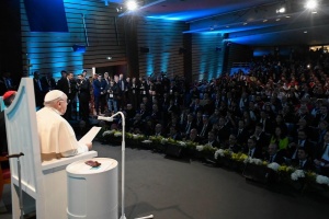 papież Franciszek na Korsyce